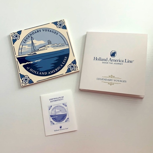 Holland America Line Legendary Voyage Tile - Picture 1 of 6